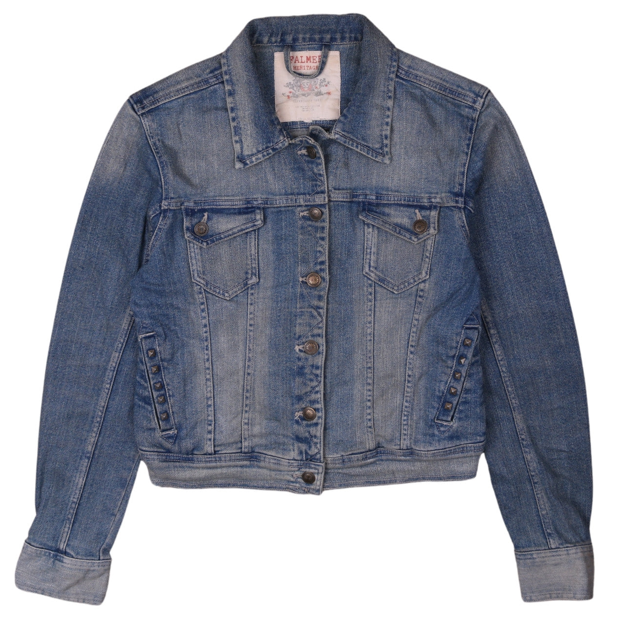 Falmer 90's Vintage Blue Denim Jacket Women's Small Authentic