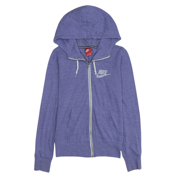 Authentic Vintage Nike 90s Swoosh Hoodie XSmall Purple Full Zip