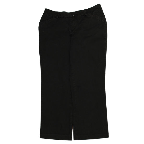 Lee 90's Straight Leg Baggy Trousers / Pants 32 Black