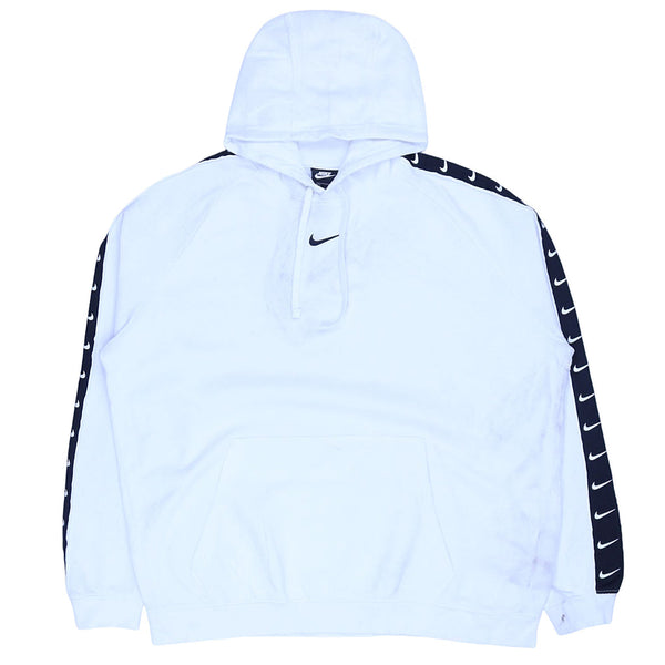 Nike 90's Middle Centre Swoosh Pullover Hoodie XLarge Blue