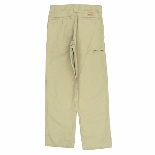 Dickies 90's Chino Baggy Trousers 26 Beige Cream