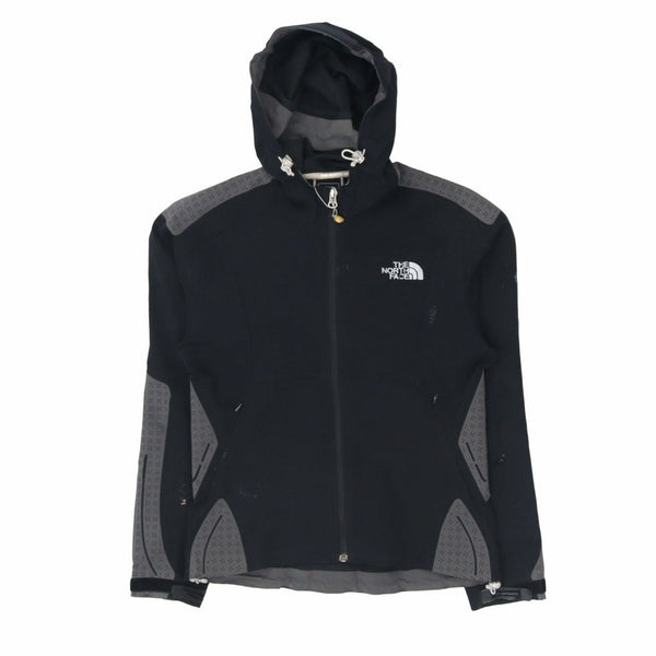 The North Face 90's Spellout Hooded Zip Up Windbreaker XSmall Black