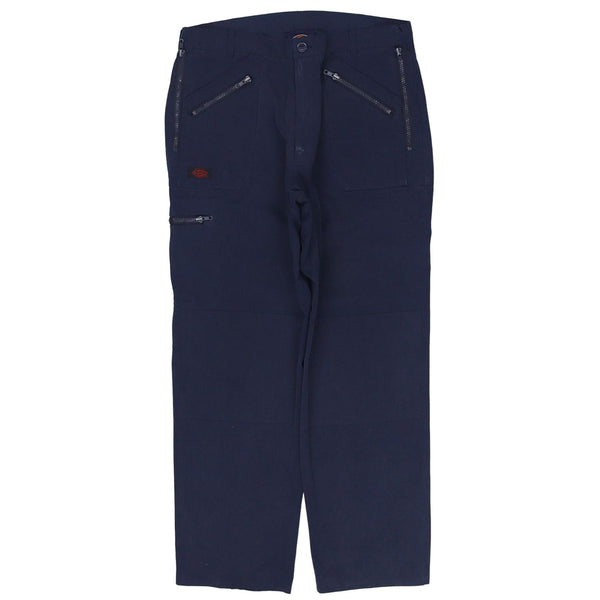 Dickies 90's Carpenter Workwear Cargo Baggy Trousers 36 Blue