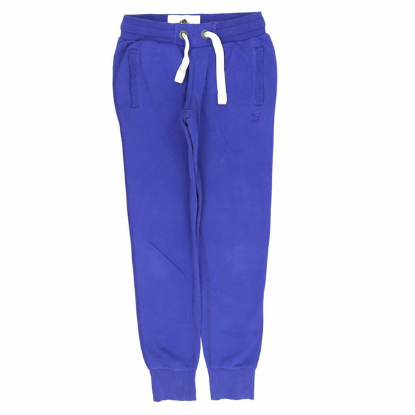 Puma 90's Drawstring Elasticated Waistband Joggers Joggers / Sweatpants Medium Blue