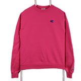 Champion 90's Crewneck Single Stitch Long Sleeve Jumper XSmall Pink