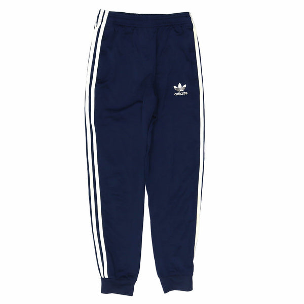 Adidas 90's Drawstring Elasticated Waistband Joggers Trousers 26 Blue