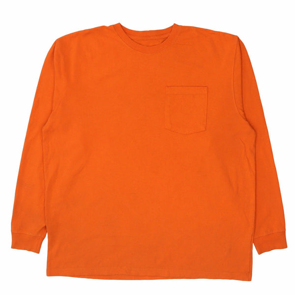 Carhartt 90's Pocket Long Sleeve Sweatshirt XLarge Orange