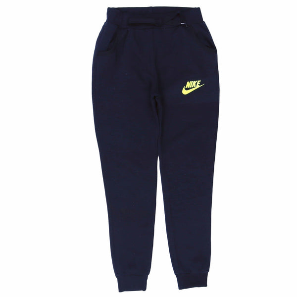 Nike 90's Drawstring Elasticated Waistband Joggers Trousers 26 Blue