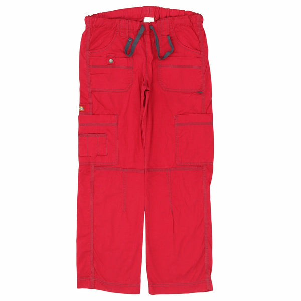 Dickies 90's Drawstring Elasticated Waistband Joggers Trousers Medium (missing sizing label) Red