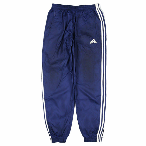 Adidas 90's Drawstring Elasticated Waistband Joggers Trousers Medium Blue