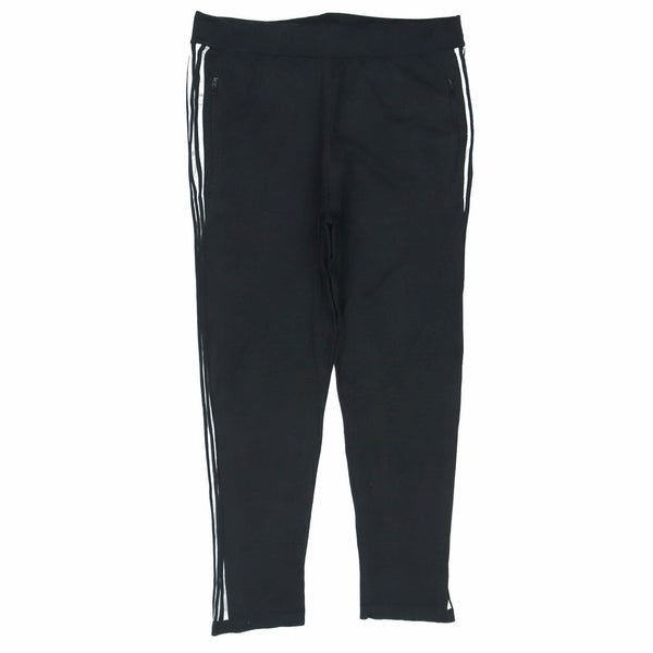 Adidas 90's Drawstring Elasticated Waistband Joggers Trousers 32 Black