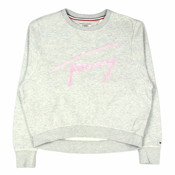 Tommy Jeans 90's Spellout Crewneck Sweatshirt XSmall Grey