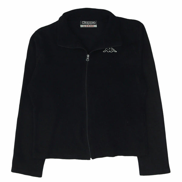 Kappa 90's Zip Up Fleece Large Black