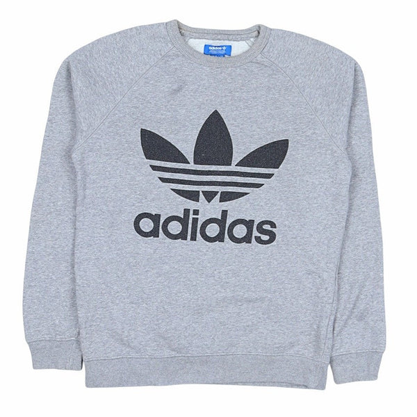 Adidas 90's Spellout Crewneck Sweatshirt XSmall Grey