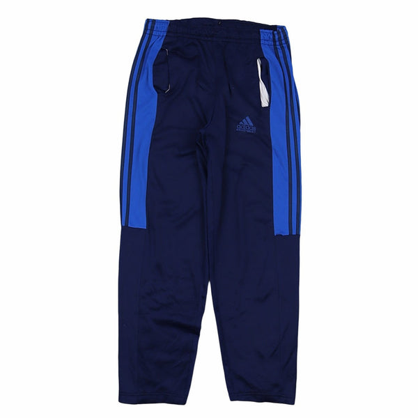 Adidas 90's Drawstring Elasticated Waistband Joggers Trousers 30 x 30 Blue