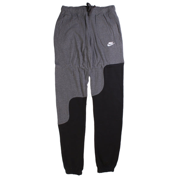 Nike  Rework Wavy Elasticated Waistband Joggers / Sweatpants Small Grey