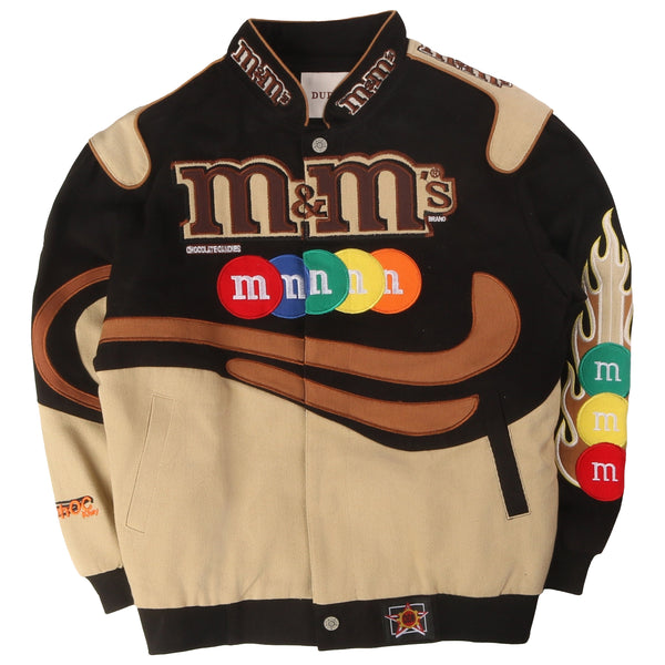 M&M  M & M Heavyweight Nascar Jacket XSmall Brown