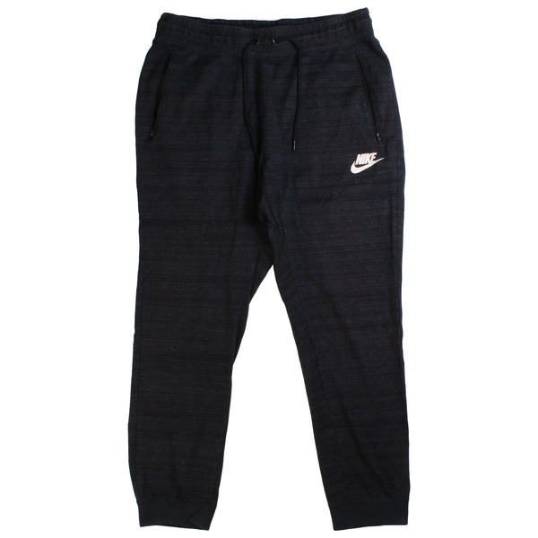 Nike  Elasticated Waistband Drawstrings Joggers Joggers / Sweatpants XLarge Black