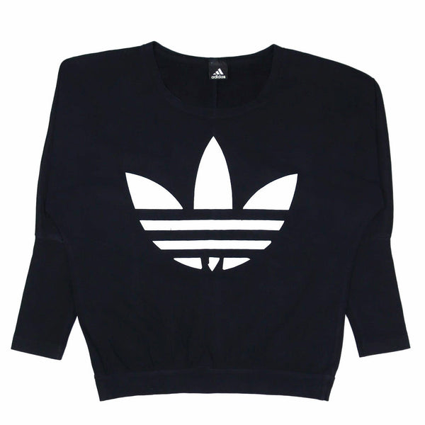 Adidas 90's Crewneck Sweatshirt Small (missing sizing label) Black