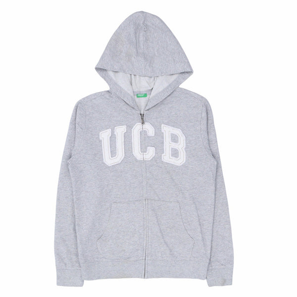 UCB 90's UCB Zip Up Hoodie XXLarge (2XL) Grey