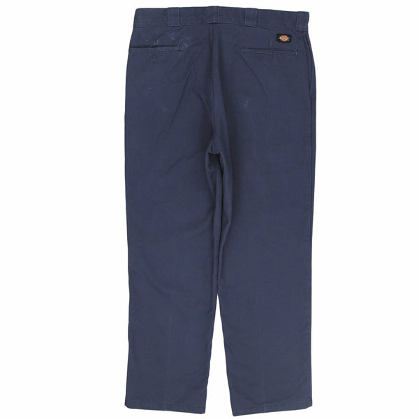 Dickies 90's Chino Baggy Trousers 36 Blue