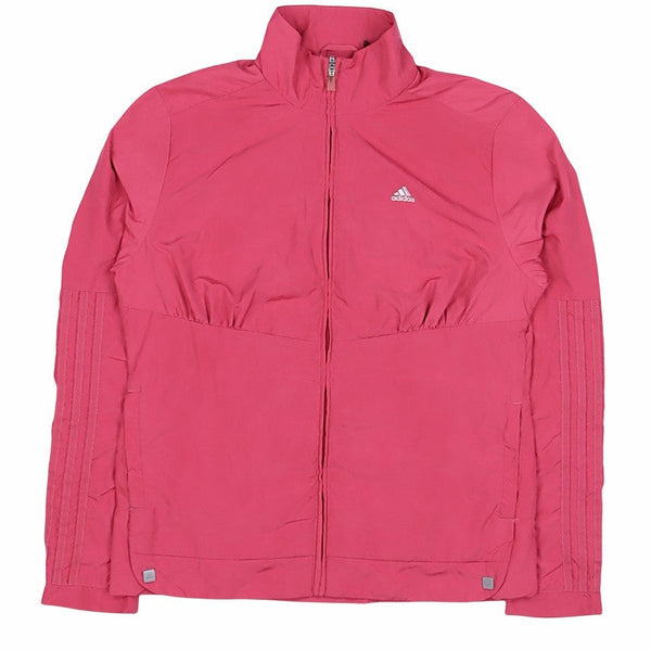 Adidas 90's Lightweight Zip Up Fleece Medium (missing sizing label) Pink