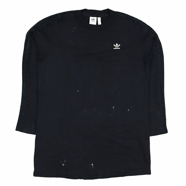 Adidas 90's Heavyweight Crewneck Sweatshirt Small Black