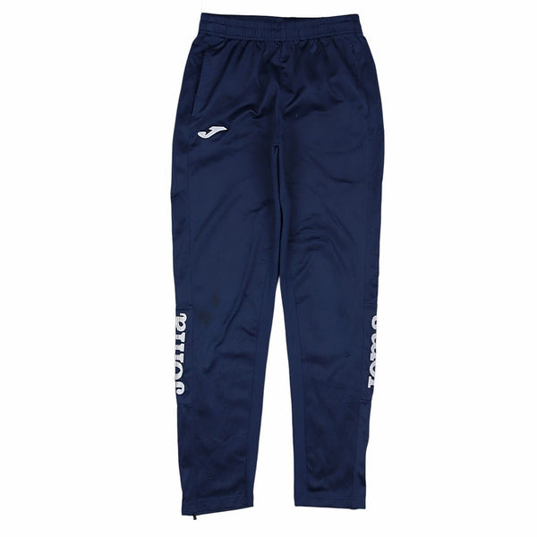 Joma 90's Drawstring Elasticated Waistband Joggers Trousers Small Blue