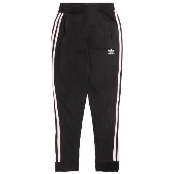 Adidas  Elasticated Waistband Drawstrings Joggers / Sweatpants XSmall Black