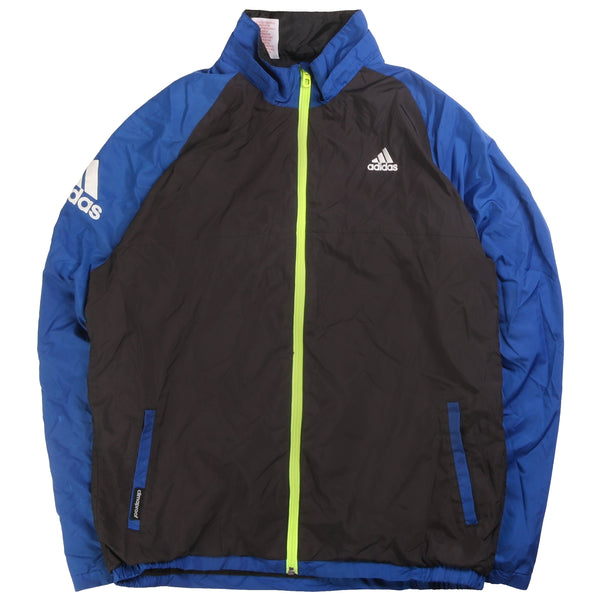 Adidas  Lightweight Full Zip Up Windbreaker Jacket Large Black