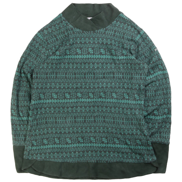 Columbia  Christmas Crewneck Sweatshirt XLarge Green