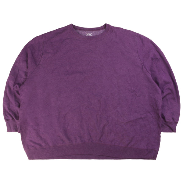 Just My Size  Plain Heavyweight Crewneck Sweatshirt XXXXLarge (4XL) Purple