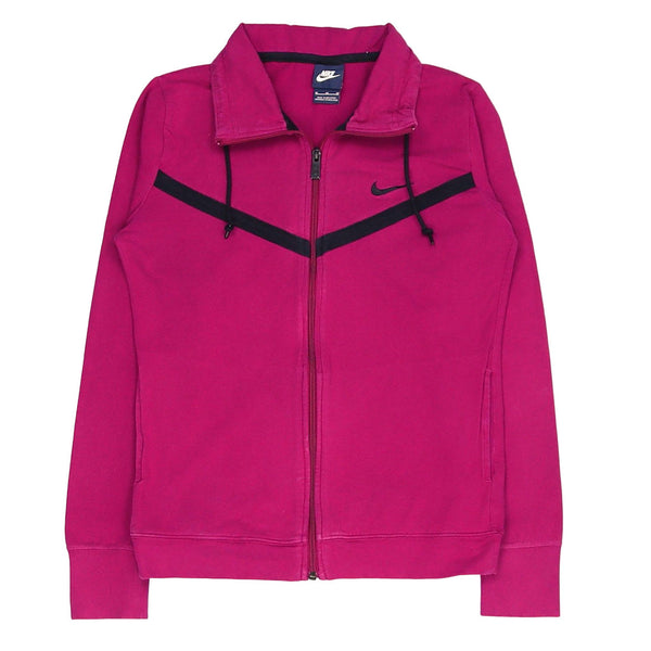 Nike 90's Swoosh Zip Up Fleece Medium Pink