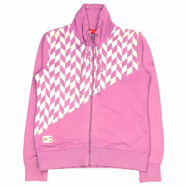 Puma 90's Zip Up Fleece Large Pink