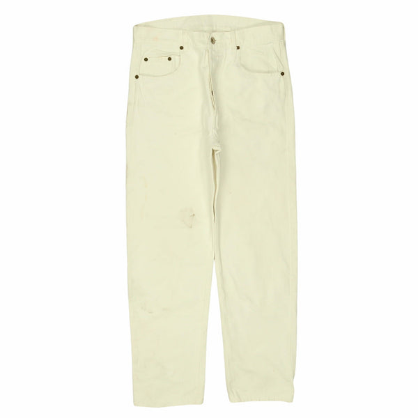 Levi's 90's Jeans Slim Trousers 30 x 32 White