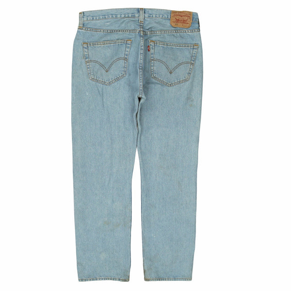 Levi's 90's Light Wash Denim Jeans Trousers 32 x 34 Blue