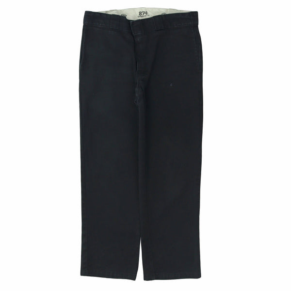 Dickies 90's Chino Baggy Trousers Large (missing sizing label) Black