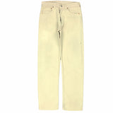 Levi's 90's Slim Denim Trousers 30 Beige Cream