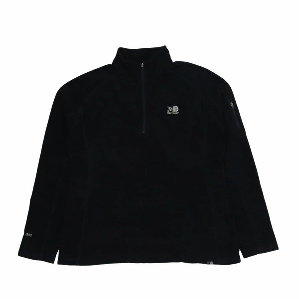 Karrimor 90's Quarter Zip Fleece Large Black