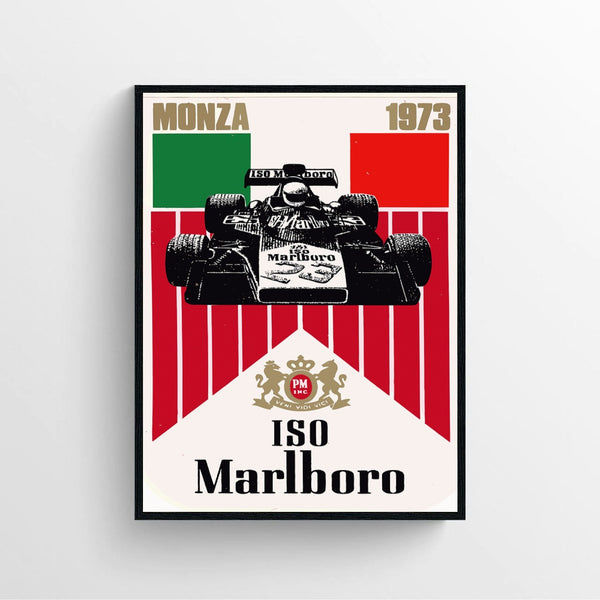 Marlboro Texaco McLaren F1 Dutch GP 1974 Poster