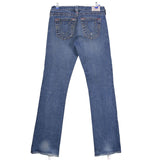 True Religion 90's Billy Super T Denim Skinny Jeans / Pants 32 x 32 Navy Blue