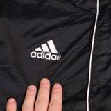 Adidas Heavyweight Full Zip Up Puffer Jacket Men's Large Black
