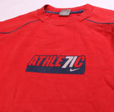 Nike Athletic Heavyweight Crewneck Sweatshirt XLarge Red
