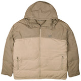 Nike 90's Heavy Weight Full Zip up Puffer Jacket XLarge Beige Cream