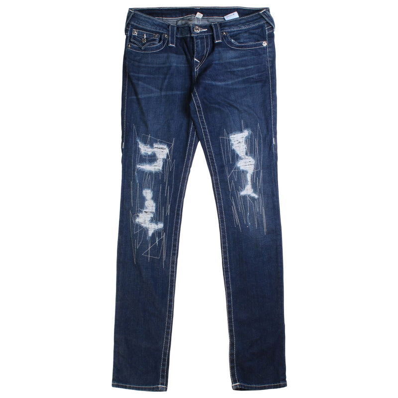 True Religion  Billy Super T Denim Skinny Jeans / Pants 27 Blue