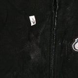 NFL 90's Eagles NFL Suede Zip Up Bomber Jacket XXLarge (2XL) Black
