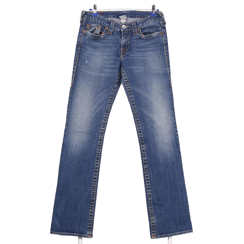 True Religion 90's Billy Super T Denim Skinny Jeans / Pants 32 x 32 Navy Blue
