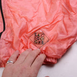 Lacigogne  Nylon Lightweight Bomber Jacket Small (missing sizing label) Pink