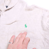 Polo Ralph Lauren  High Collar Jumper / Sweater Small Beige Cream
