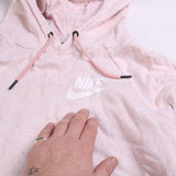 Nike  Swoosh Pullover Hoodie Medium (missing sizing label) Pink